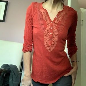 Anthro Boho Top